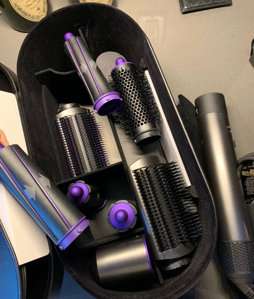 Dyson Airwrap Complete Hair Styler NickelFuchsia.