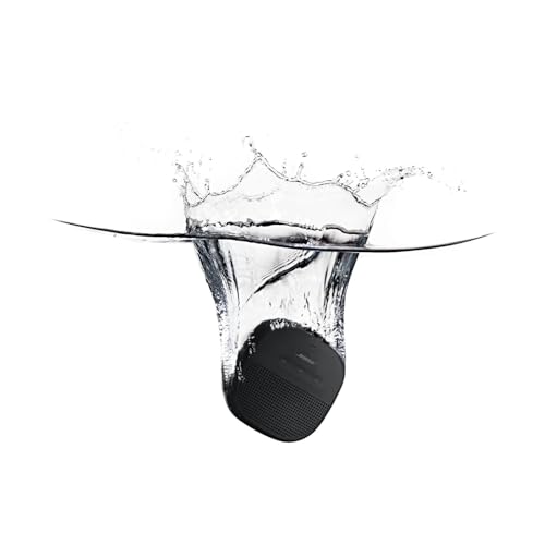 Bose SoundLink Micro Bluetooth Speaker: Small Portable Waterproof Speaker with Microphone, Black - Radiant Selections