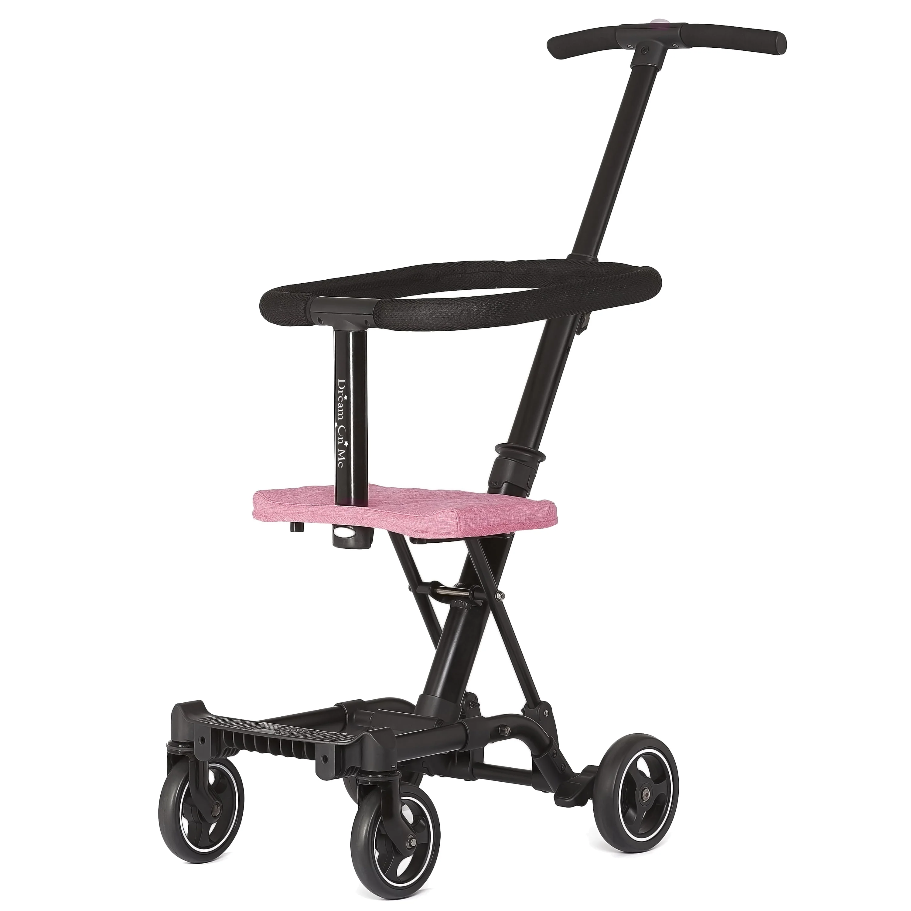 Dream On Me Coast Rider | Travel Stroller | Lightweight Stroller | Compact | Portable | Vacation Friendly Stroller, Black