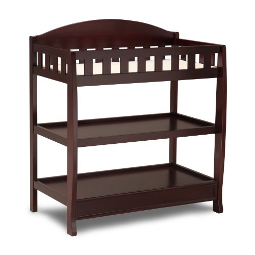 Delta Children Perry 6-in-1 Convertible Crib - Greenguard Gold Certified, Bianca White