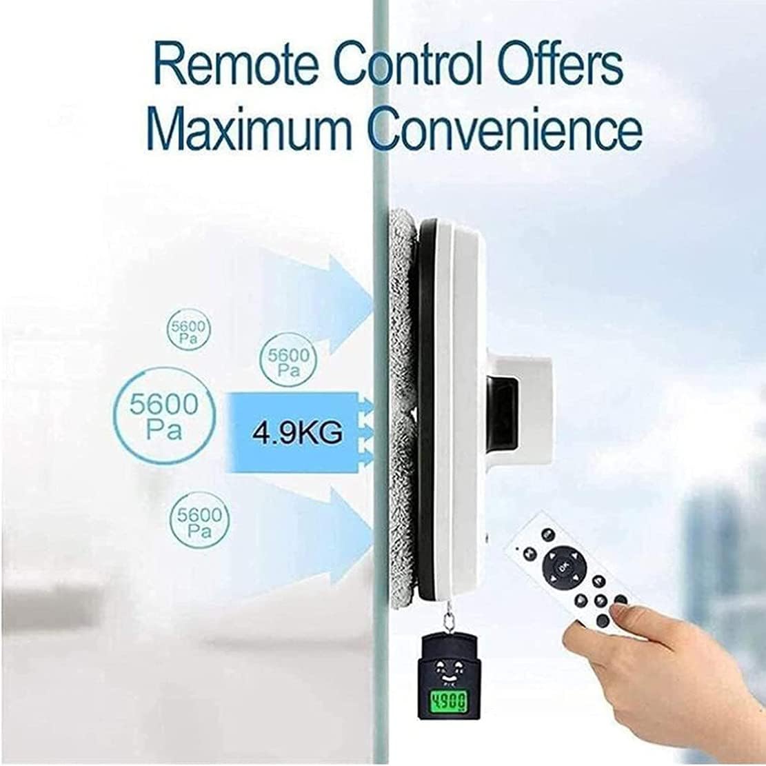 80W Automatic Window Cleaning Robot, Window Vacuum Cleaner Smart Glass Cleaning Robotic