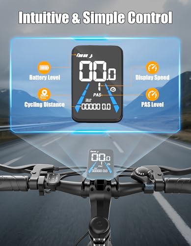 Electric Bike for Adults, 1500W Motor Peak Ebike, 480Wh Removable Battery E Bike, Max 65Miles 28MPH, 26" Electric Mountain Bike