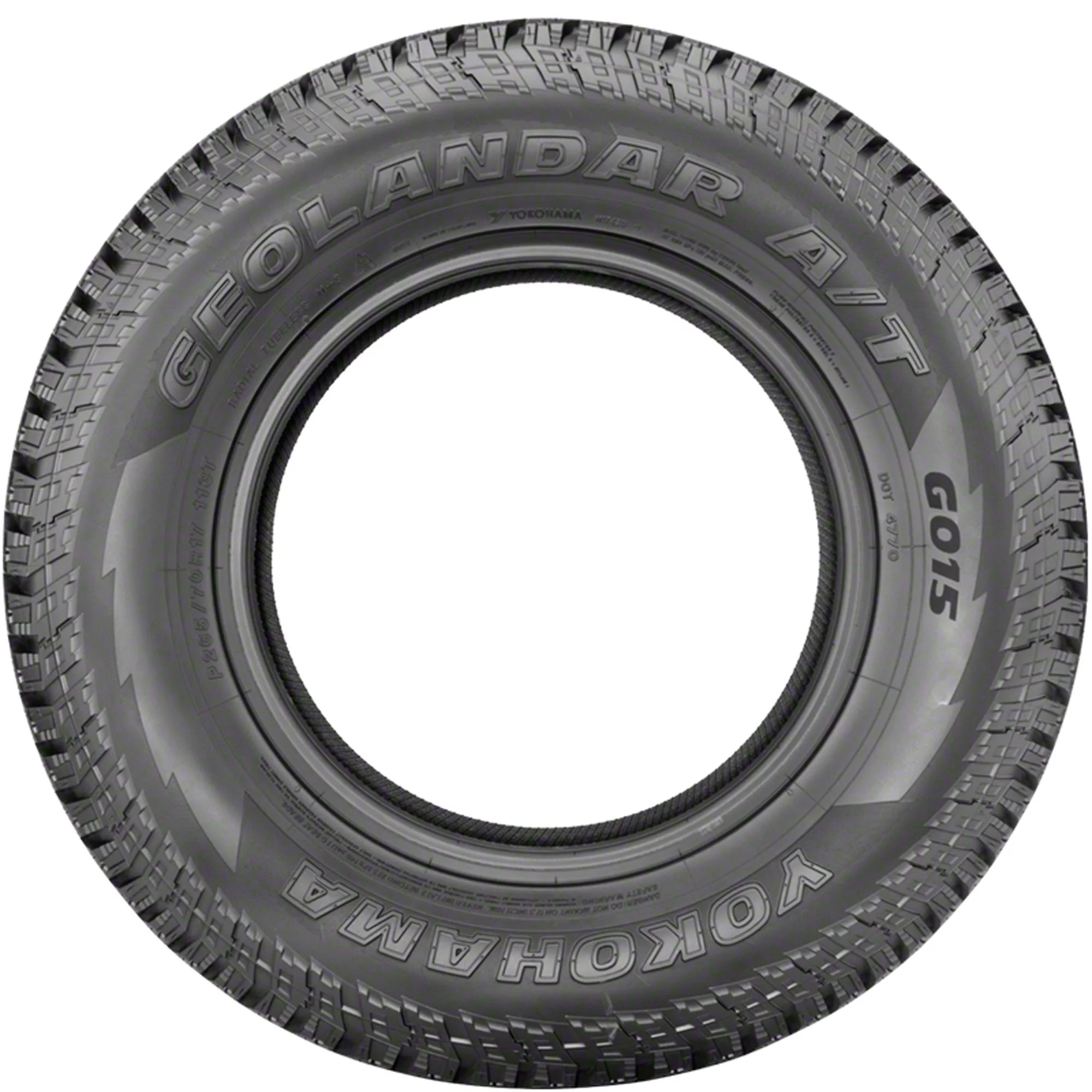 Yokohama Geolandar A/T G015 225/65R17 102H BW All Weather Tire