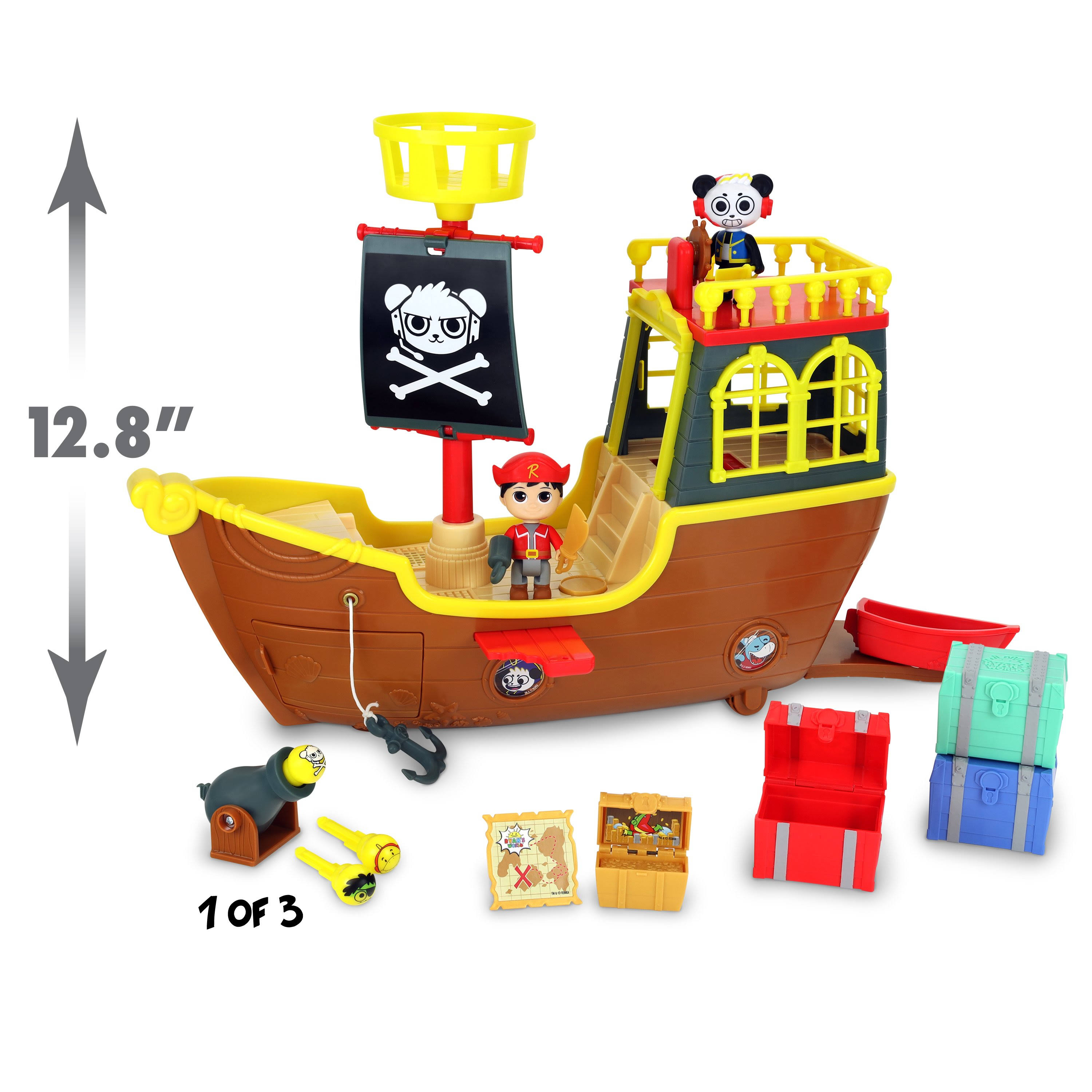 Ryan&s World Musical Pirate Treasure Ship