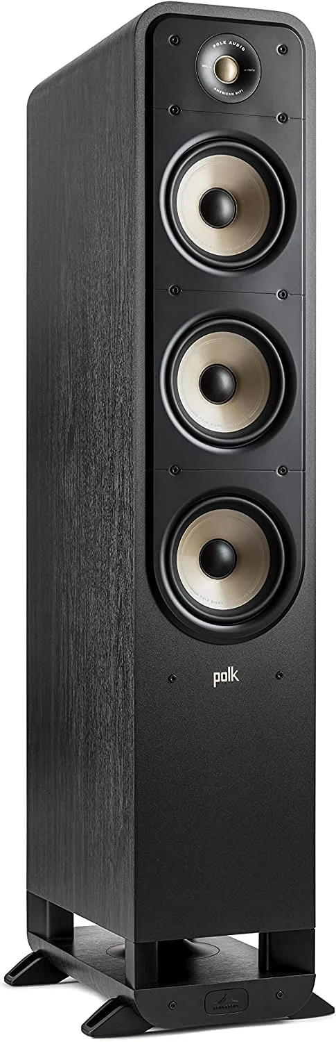 Polk Signature Elite ES60 Tower Speaker - Stunning Black - Radiant Selections
