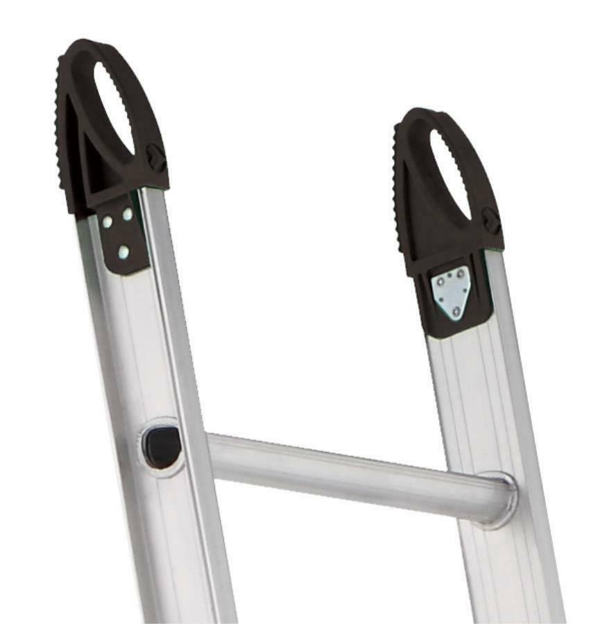 Louisville 16-Foot Aluminum Step Ladder 225-pound Capacity Type II