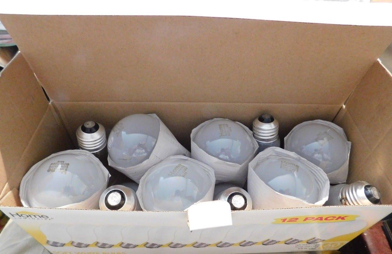 Home Luminaire 12 Pack 60 Watt Soft White Light Bulbs A19 Incandescent