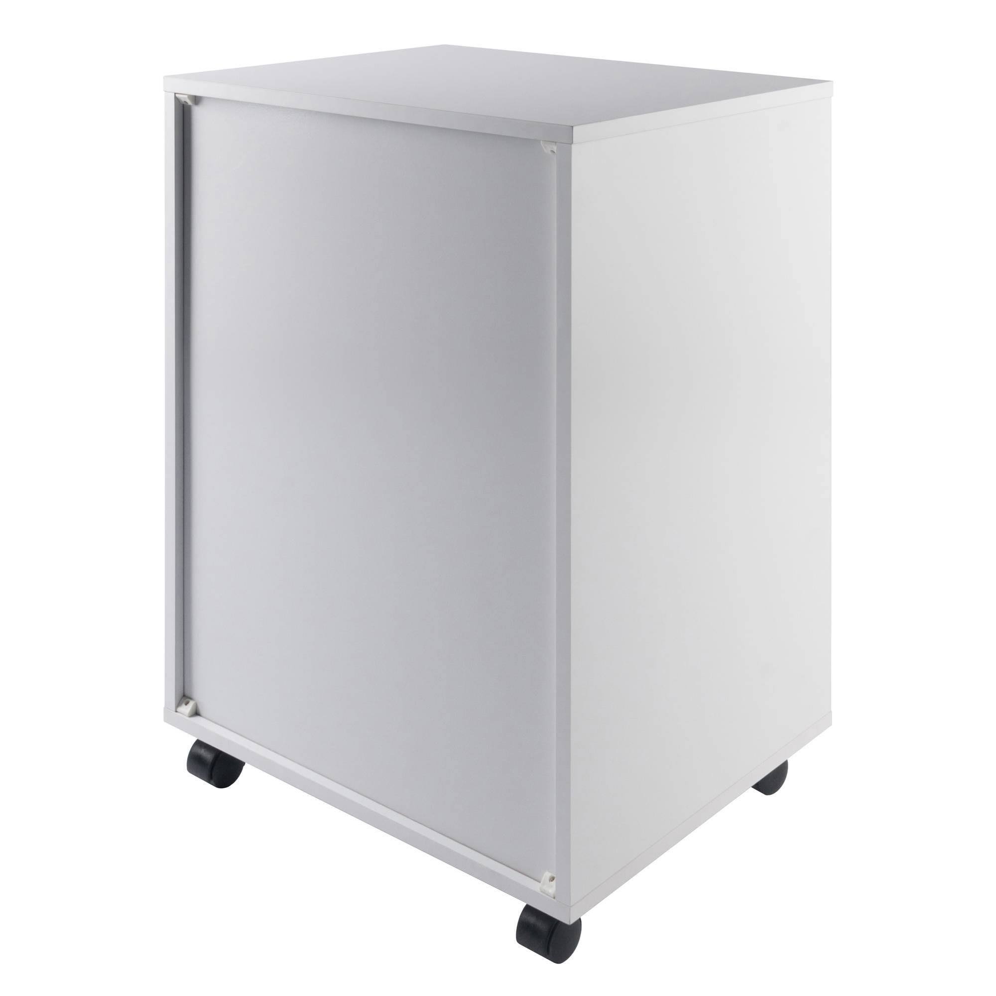 Winsome Halifax 5-Drawer Composite Wood Cabinet, White