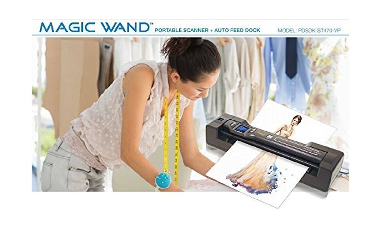 Vupoint Solutions Pdsdk-st470-vp Magic Wand Portable Scanner with Auto