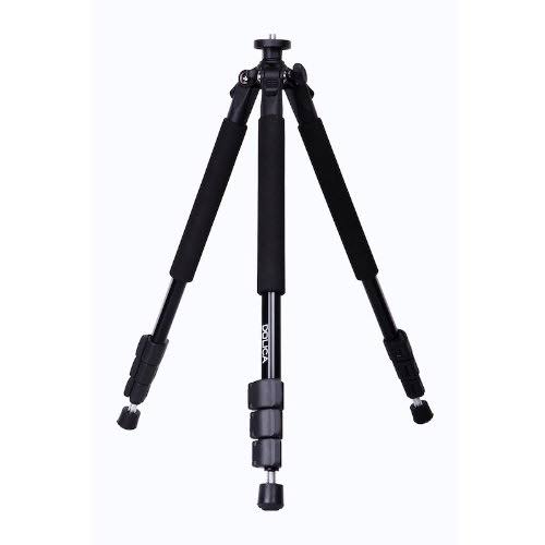 Dolica 65x22 Proline Aluminum Tripod and Ball Head Combo, Supports 17 lbs, Black