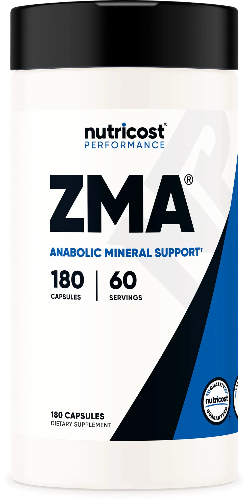 Nutricost ZMA 180 Capsules - Non-GMO and Gluten Free ZMA Supplement - Kansas Nuitrition - HNZSDS