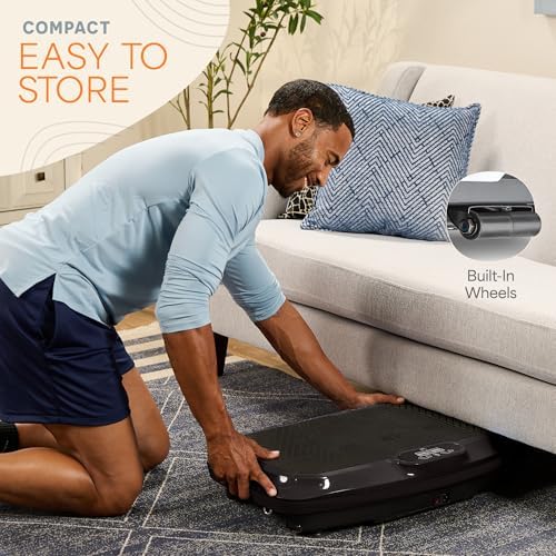 Lifepro Vibration Plate Exercise Machine with Magnetic Acupoints - Full Body Vibration Platform for Beginners and Recovery