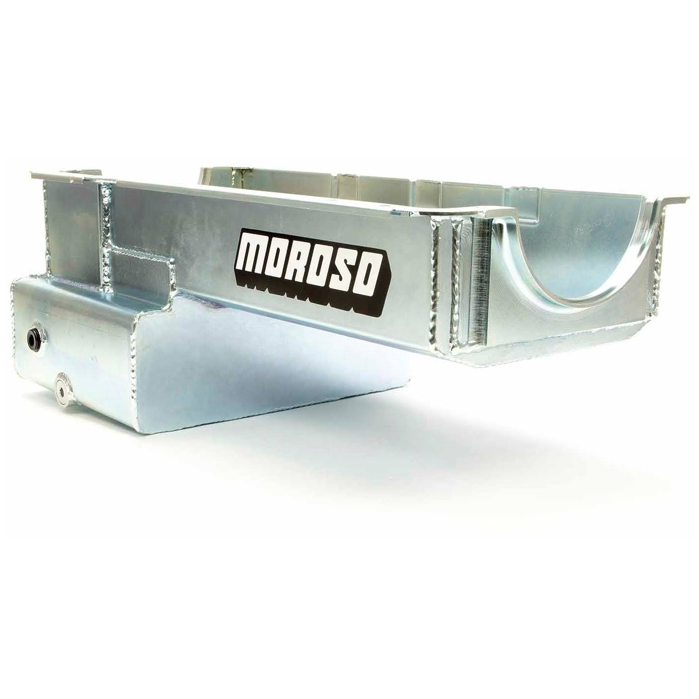 Moroso 20536 Road Race Front Sump Oil Pan - Small Block Ford 351W - 7 Qt.