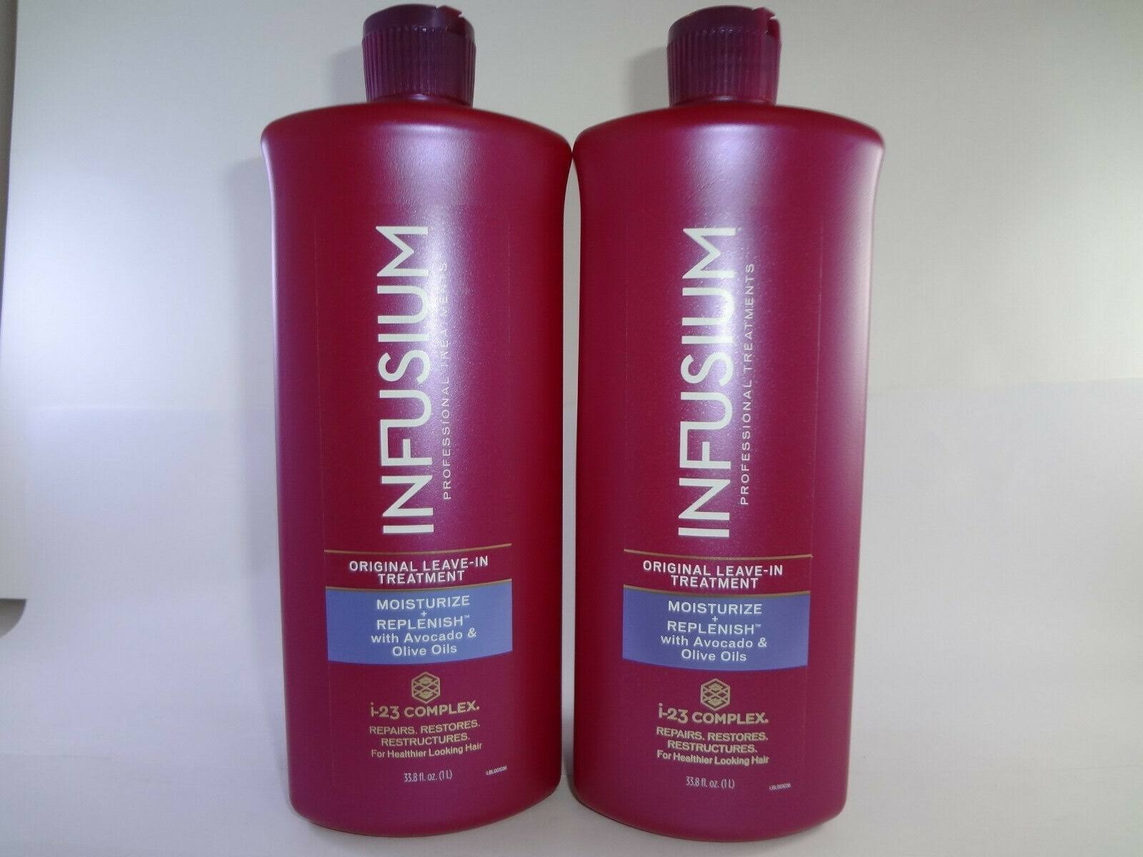 Infusium Leave-In-Treatment Moisturize and Replenish 33.8 oz ea.