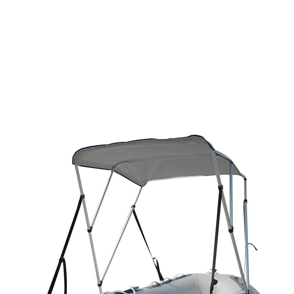 3 Bow Portable Bimini Top Cover Sun Canopy Suit 14-15 ft Inflatable Dinghy