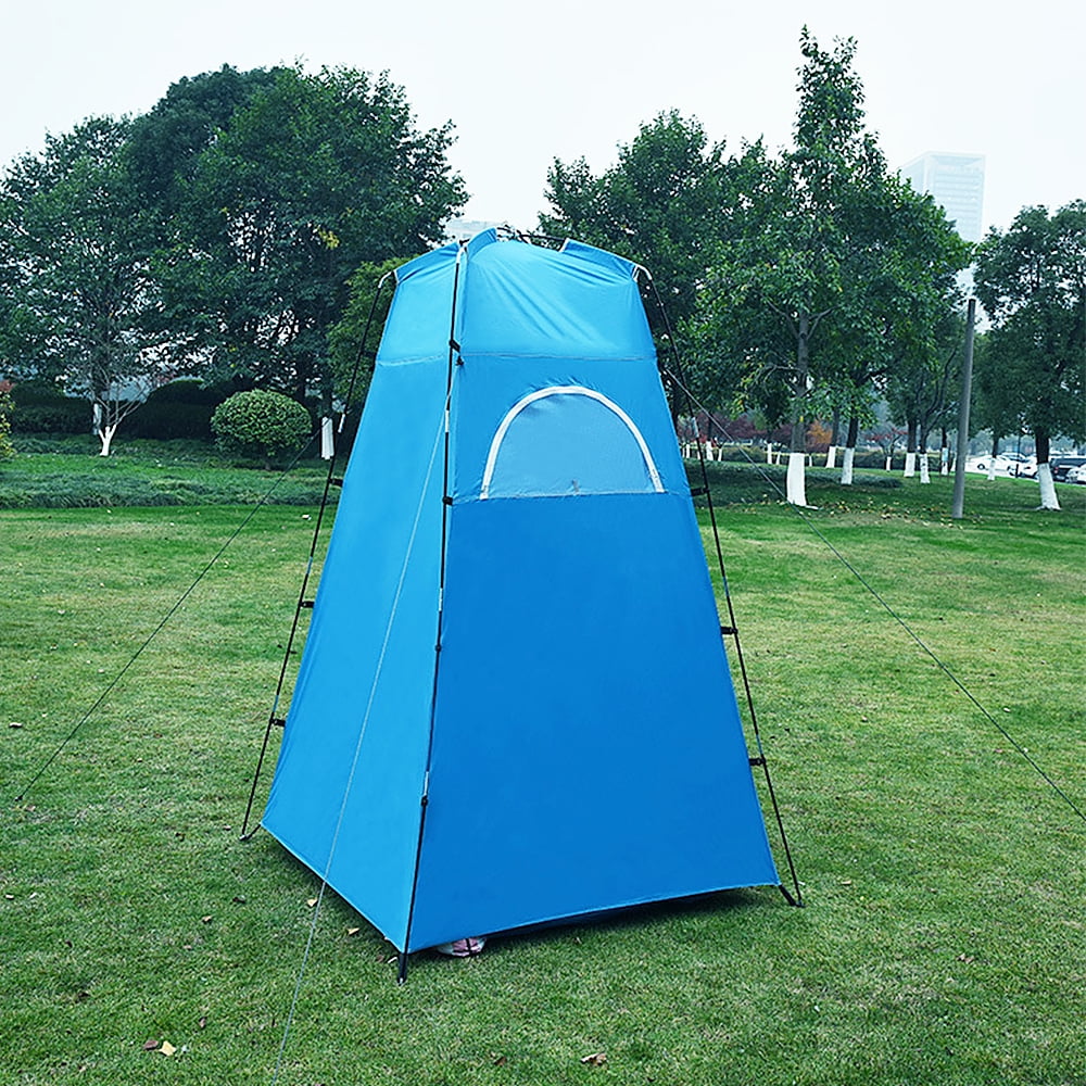 Shelter Tent Portable Outdoor Shower Toilet Changing Room Tent with Removable Bottom for Camping Beach Photography