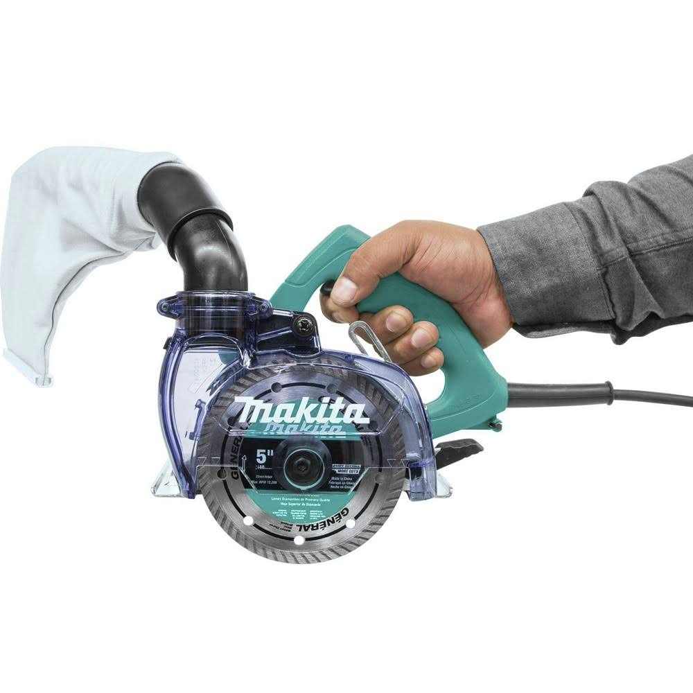 Makita 4100kb - 5 in. Dry Masonry Saw with Dust Extraction