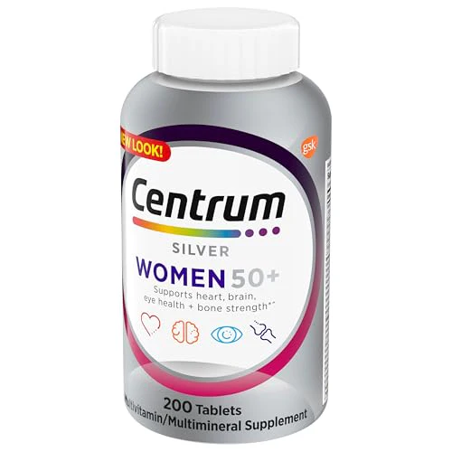 Centrum Silver Womens Multivitamin C 200 Tablets for Daily Nutritional Support - Kansas Nuitrition - HNZSDS