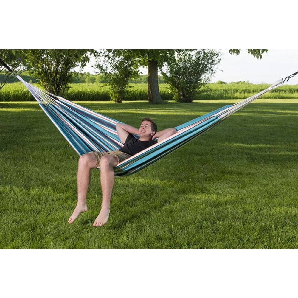 Vivere Brazilian Double Sunbrella Carousel Confetti Hammock