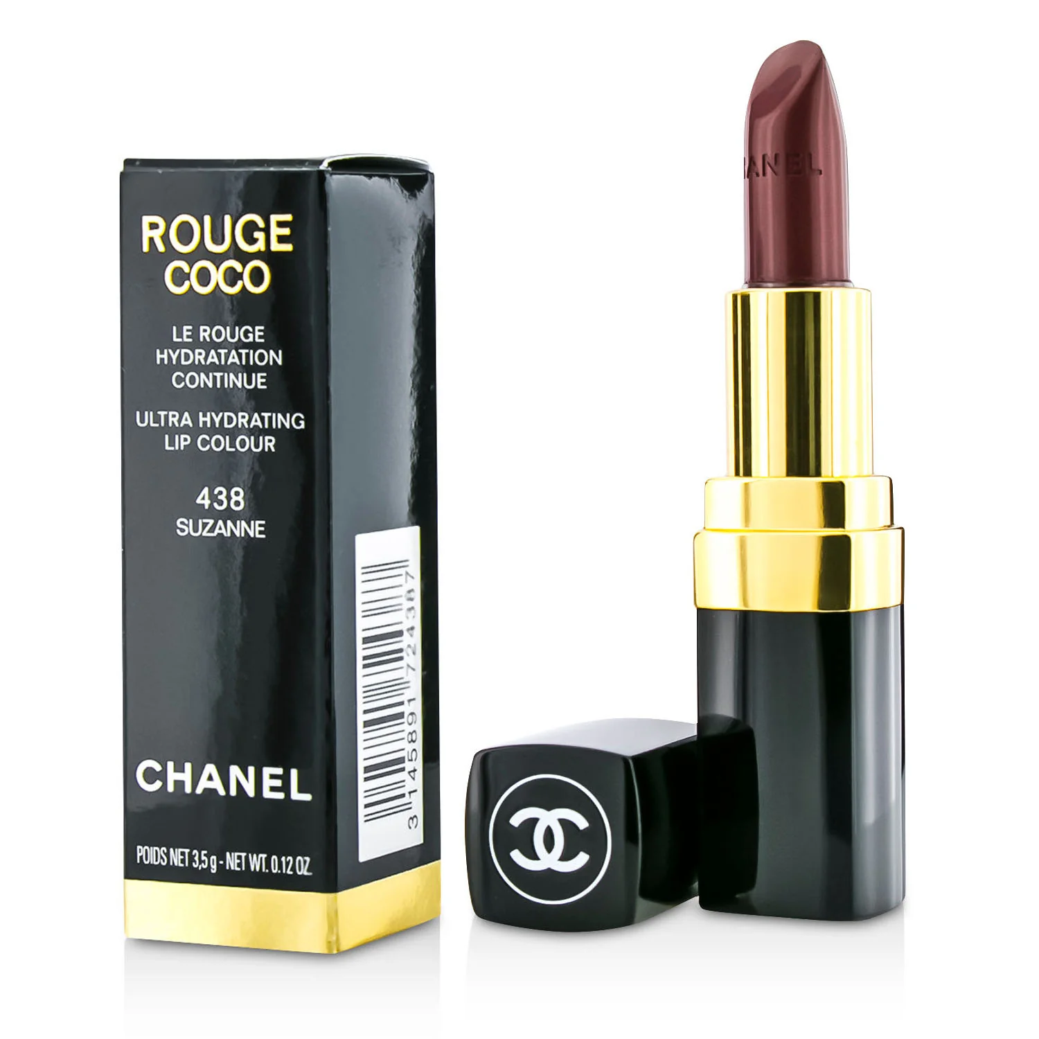 Chanel Rouge Coco Ultra Hydrating Lip Colour - # 424 Edith 3.5g/0.12oz