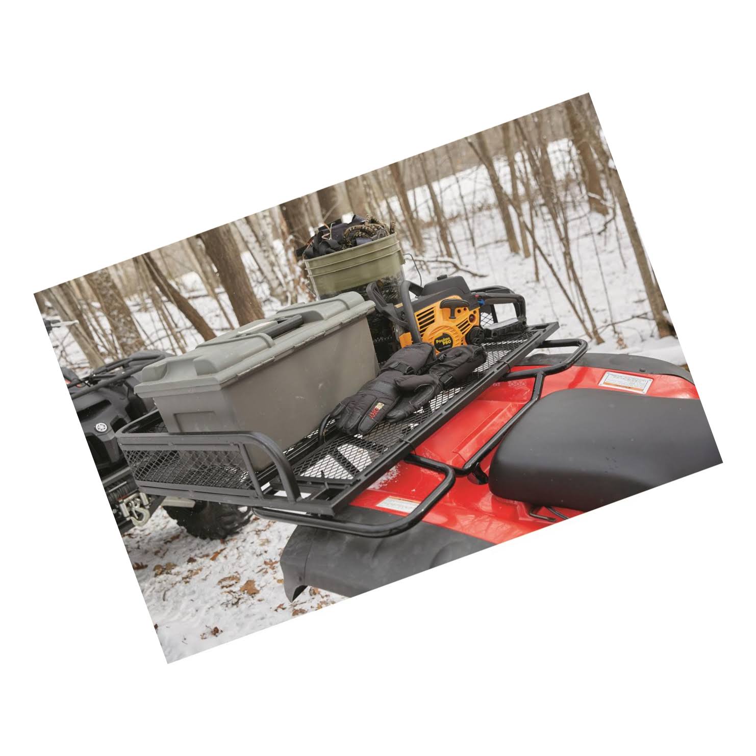 Guide Gear Universal ATV Front/Rear Cargo Basket Set 2 Piece
