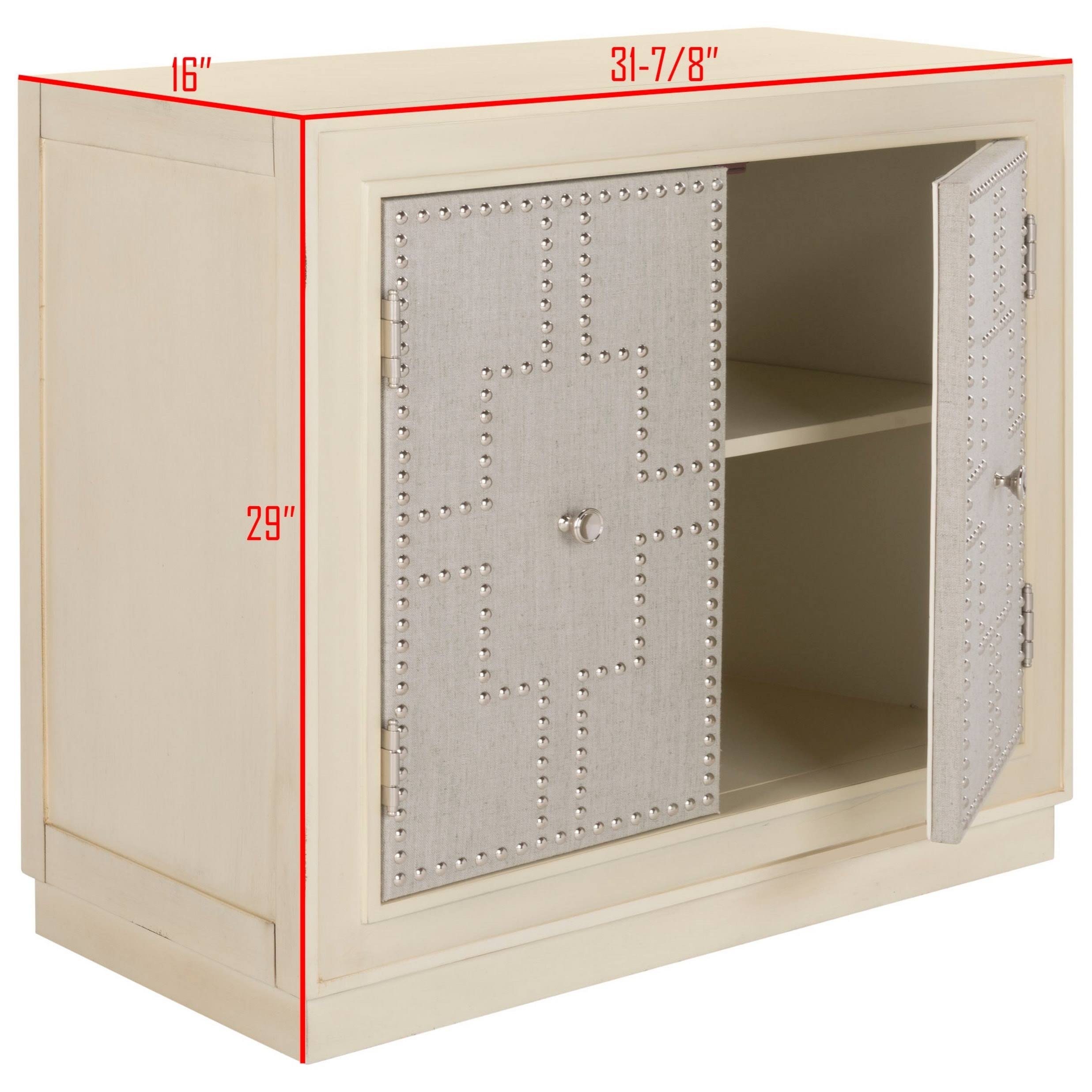 Safavieh Azuli 2-Door Chest - Antique Beige