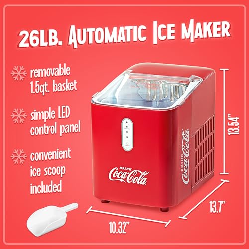 Igloo Electric Countertop Ice Maker Machine - Automatic and Portable - 33 Pounds in 24 Hours - Icecube Maker - Plastic Scoop and Basket