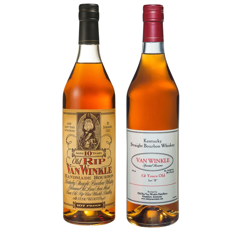 Old Rip Van Winkle 10 Year & Van Winkle 12 Year Lot B Bundle - Nestor Liquor