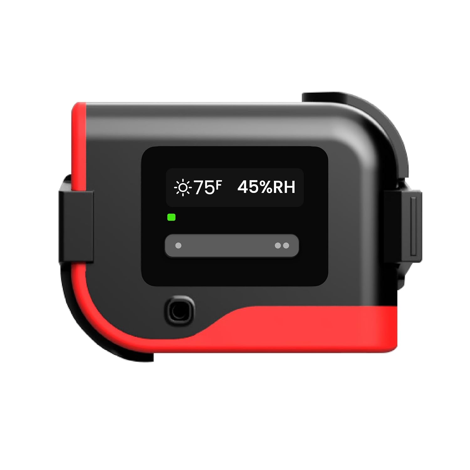 Wireless Temperature & Humidity Monitor - tempCube Sensor with WiFi Connectivity, Email Alerts 24/7, No Subscription Required. Ideal for Greenhouses