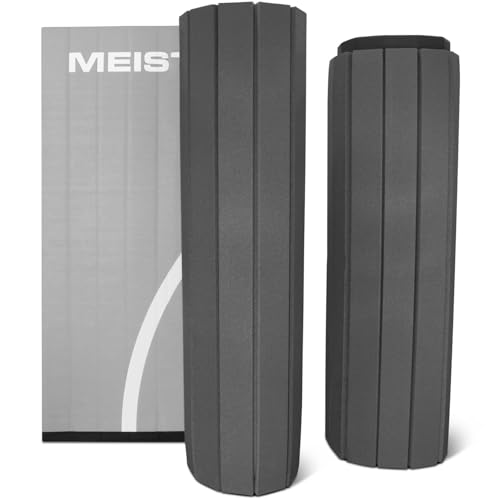 Meister FlexFloor Wrestling Mat - 10ft x 10ft Roll-Up Pro Training Mat for Home & Gym