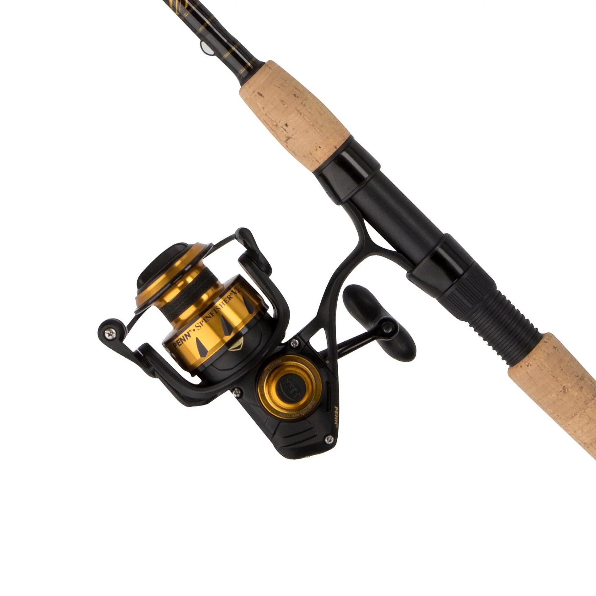 Penn SSVI2500701ML Spinfisher VI 2500 Spinning Reel Combo, IXP5 Sealed Body Reel