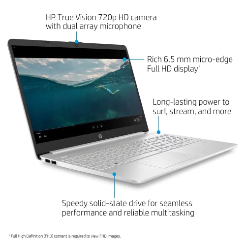 HP Pavilion 15.6" HD Touchscreen Anti-Glare Laptop, 16GB RAM, 256GB SSD Storage, Intel Core Processor up to 4.1GHz, Up to 11 Hours Long Battery Life