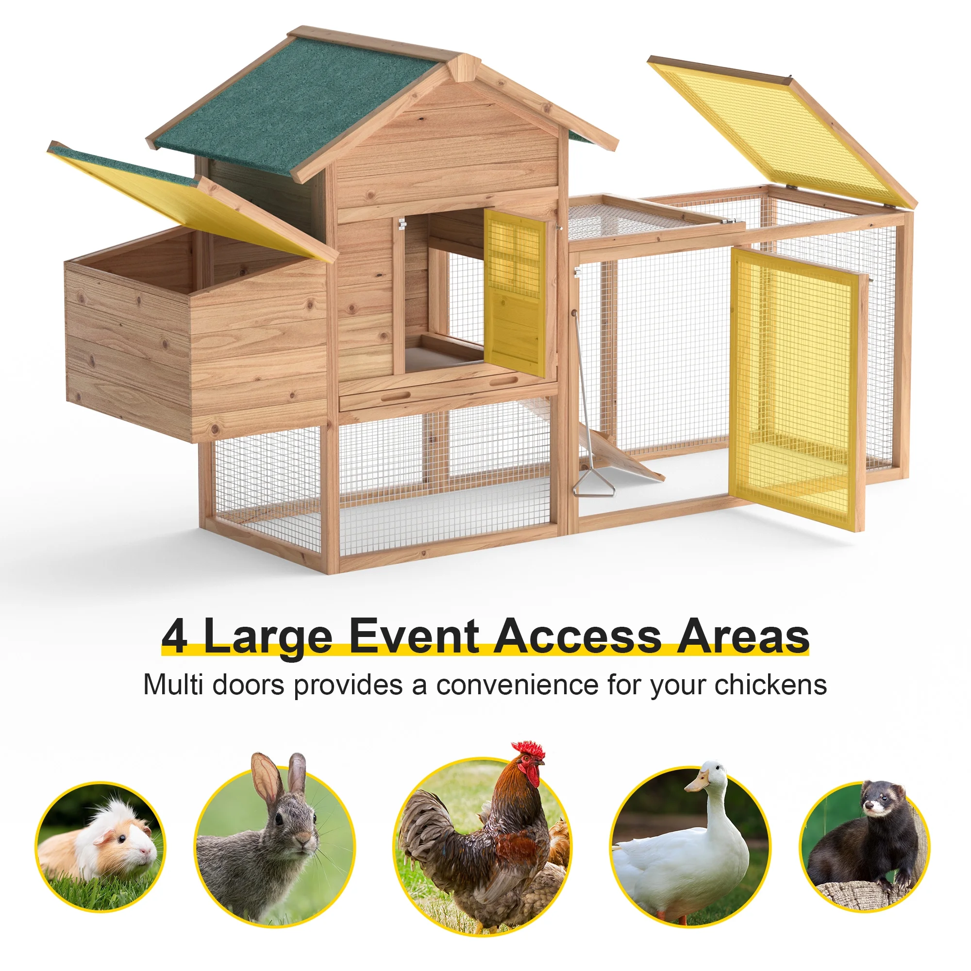 Wooden Chicken Coop