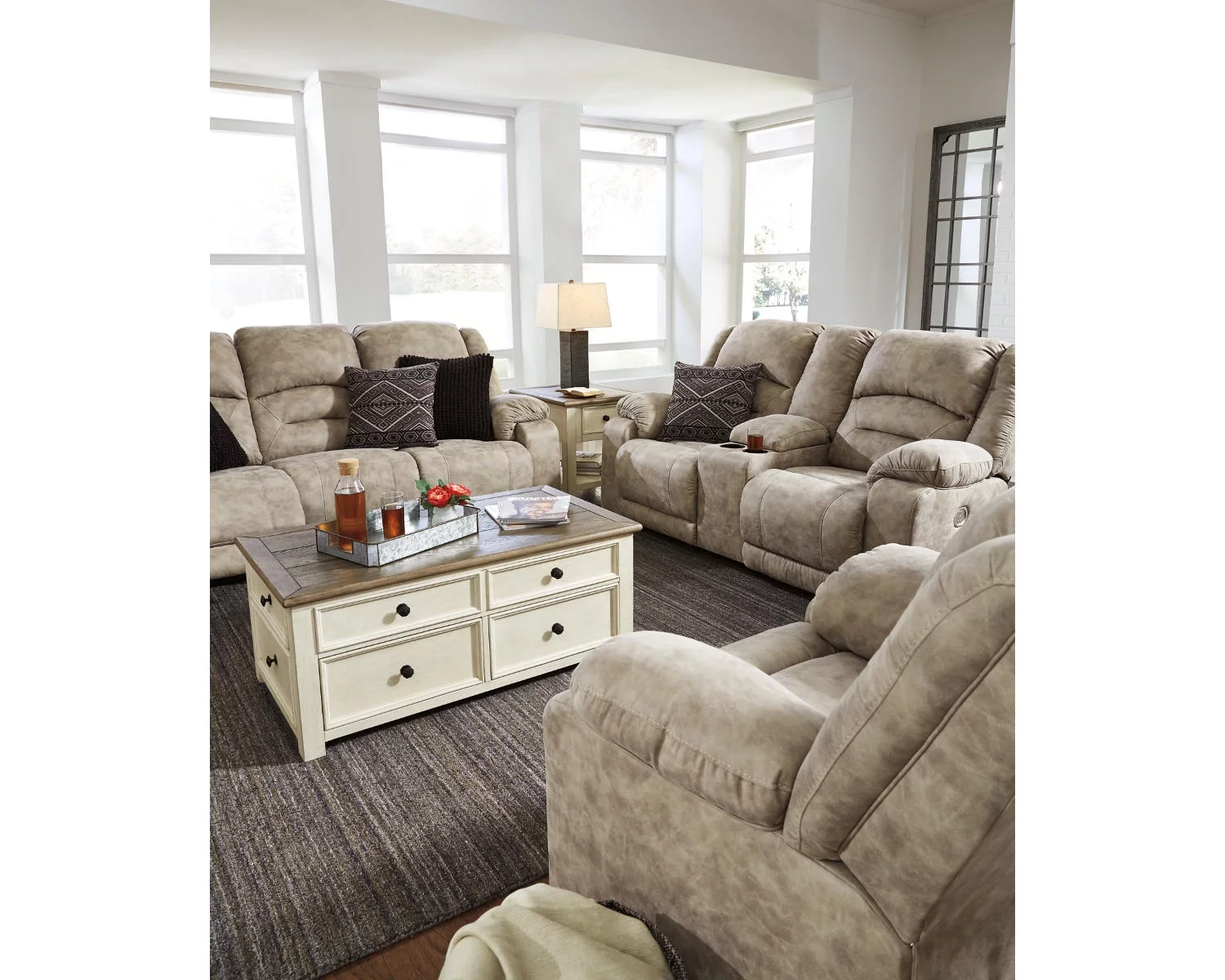Signature Design by Ashley Casual Bolanburg End Table Two-tone