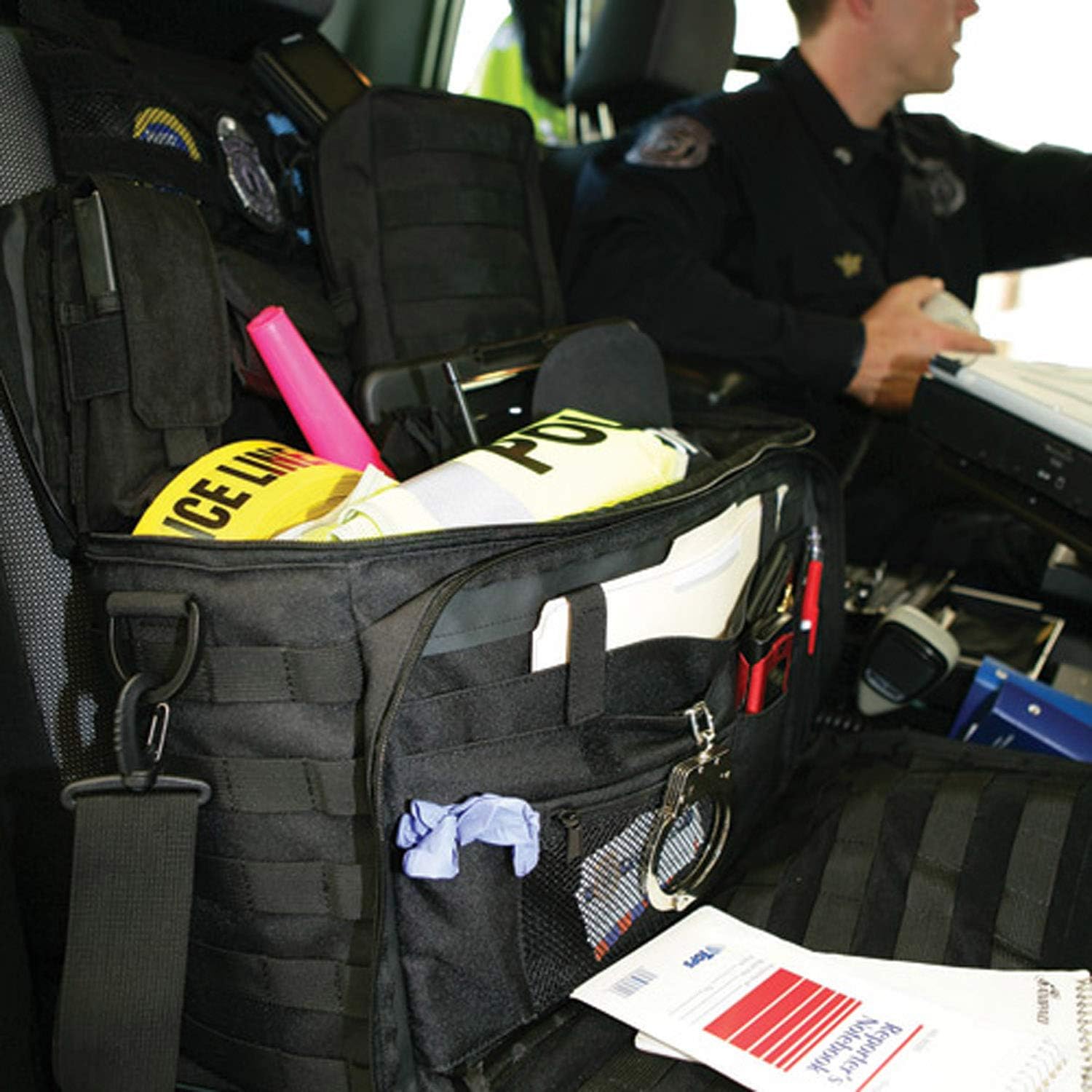 5.11 Tactical Wingman Patrol Bag for Law Enforcement Police Vehicle Passenger Seat, Style 56045