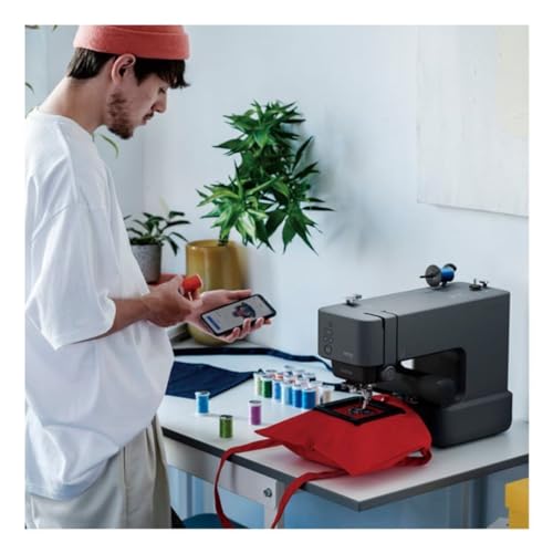 Brother Skitch Single-Needle Embroidery Machine powered by the required Artspira mobile app, 4” x 4” Embroidery Area, Bluetooth Connected