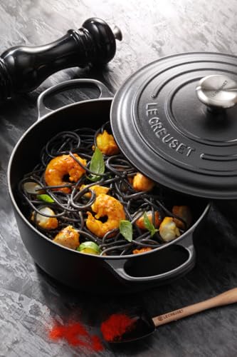 Le Creuset Enameled Cast Iron Signature Round Dutch Oven, 5.5 qt., Cerise