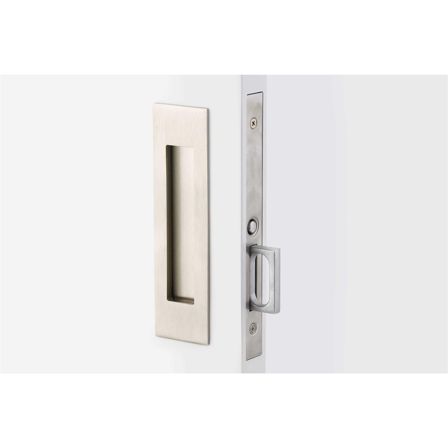 Emtek Passage Narrow Modern Rectangular Pocket Door Mortise Lock 2154US19138 - Shop Hardware Tools Online Store