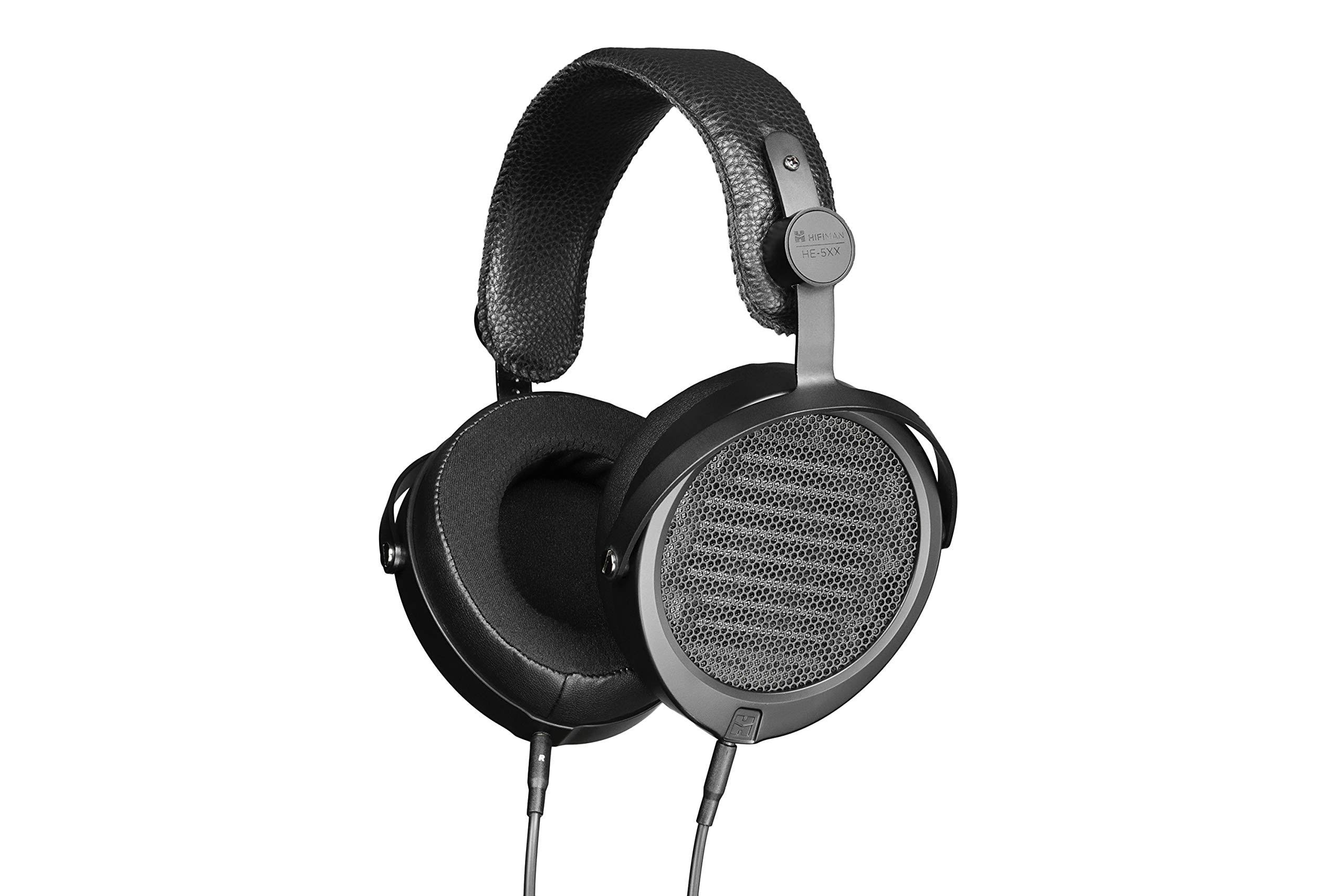 Drop + HIFIMAN HE5XX Planar Magnetic Over-Ear Open-Back Headphones, Black