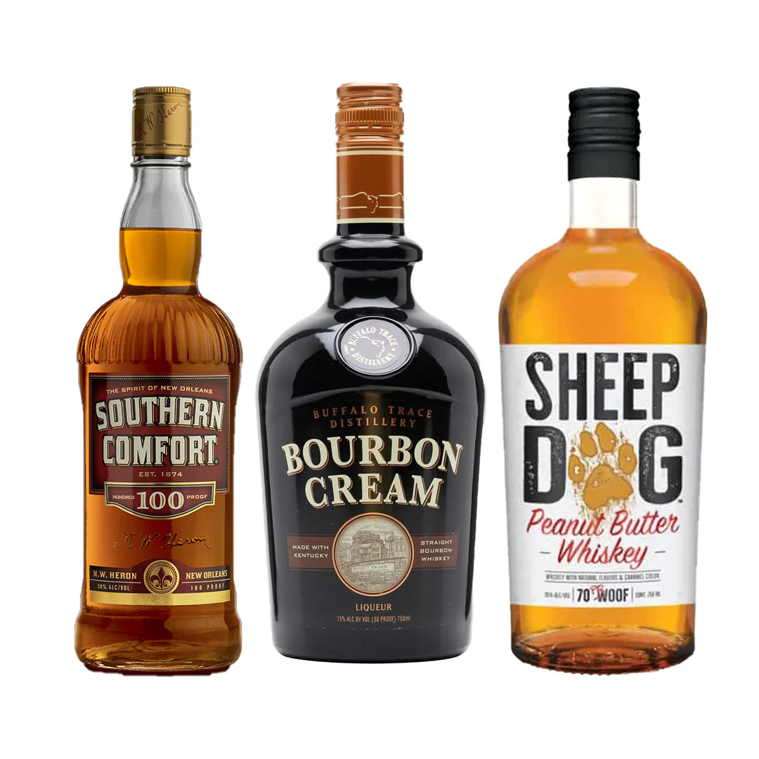 Southern Comfort 100PF+Sheep Dog+Bourbon Cream Special - Nestor Liquor