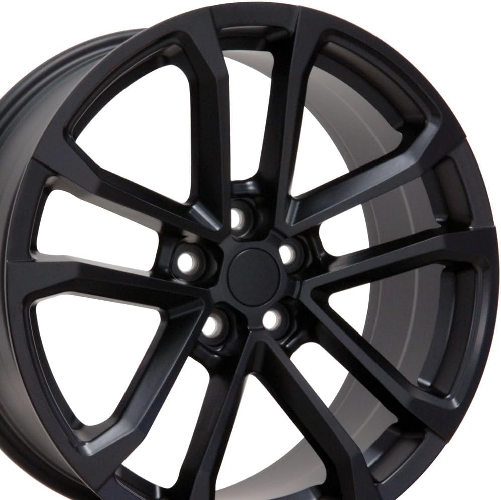 Partsynergy Replacement For 20 Rim fits 2010-2018 Chevrolet Camaro ZL1 Satin Black 20x8.5 Wheel