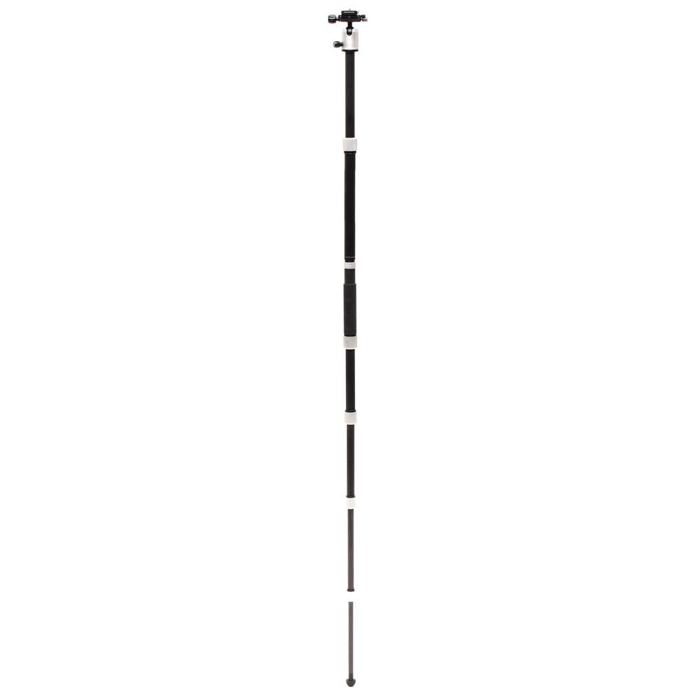 MeFOTO Roadtrip Pro Carbon Fiber Series 1 Travel Tripod (Silver)