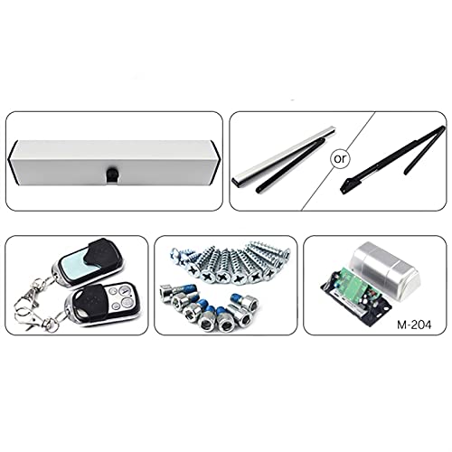 Gate Opener Smart Home Automatic Swing Door Opener Closer Electric Garage Gate Operator Optional Sensor Remote Control Big Gate Motor Intelligent