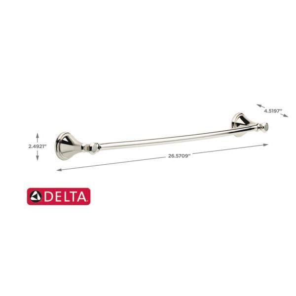 Delta Cassidy 5-Piece Bath Hardware Set in Polished Nickel