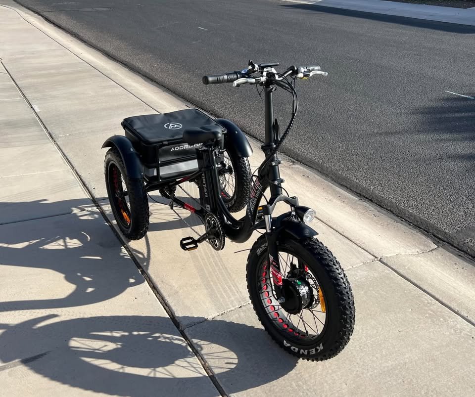 Addmotor Electric Tricycle for Adults, 85MI Long Range, 450 lbs, M330 II Electric