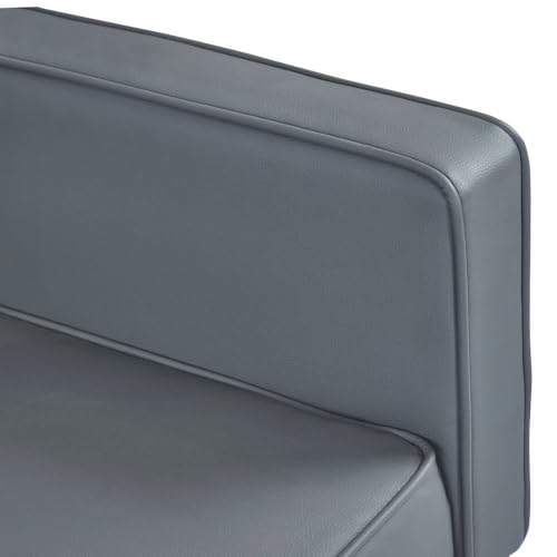 FLEXISPOT XCT4 Convertible Sofa Bed, 3-in-1 Loveseat Sofa Couch with Adjustable Backrest, Pull Out Couch with 2 Pillows & 2 Side Pockets