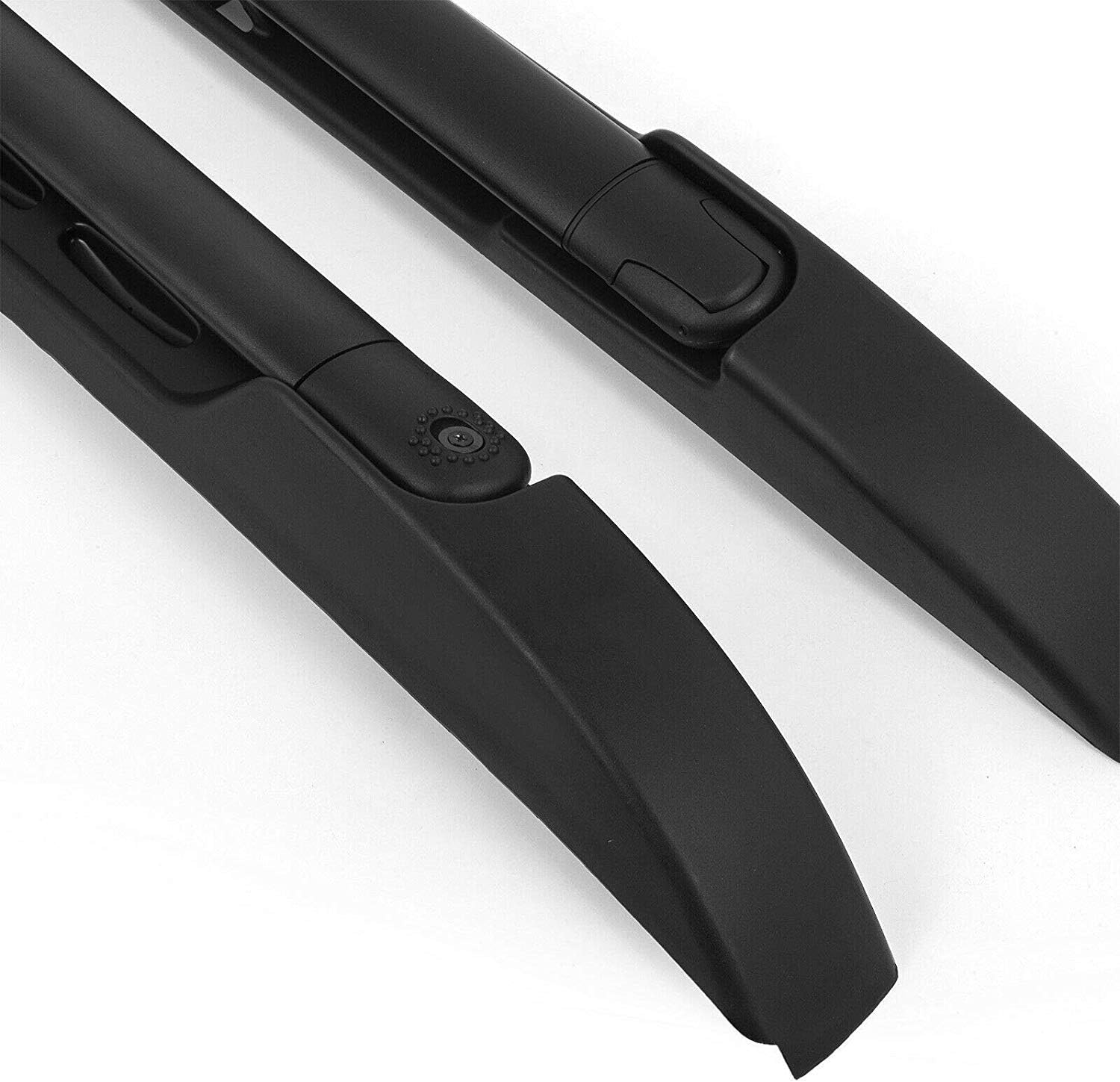 ANTS PART Roof Rack Rails for 2005-2022 Toyota Tacoma Double Cab Cross Bars Black