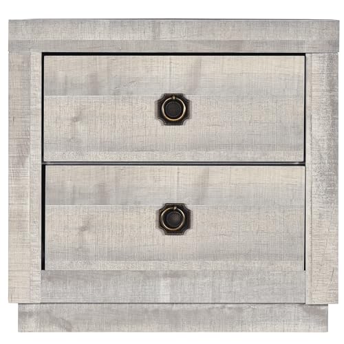 Farmhouse Style Captain Platform Bed with Trundle Beds, Twin Size Bookcase Captain Bed with Three Drawers