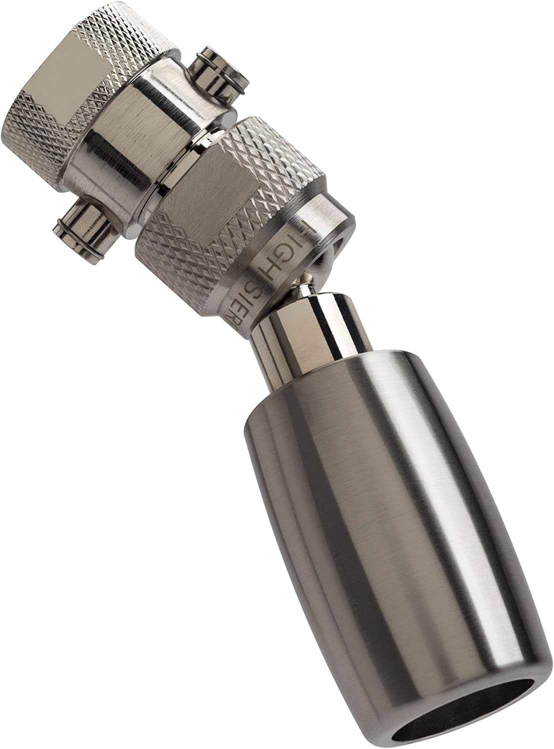 High Sierra's All Metal 1.5 GPM High Efficiency Low Flow Showerhead with Trickle Valve. Available in: Chrome, BRUSHED NICKEL, Oil Rubbed Bronze