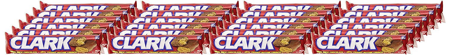 Clark Candy Bar - 24 pack, 2.1 oz bars